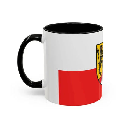 Flag of Hildburghausen Germany - Accent Coffee Mug - Go Mug Yourself