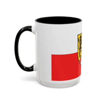 Flag of Hildburghausen Germany - Accent Coffee Mug - Go Mug Yourself