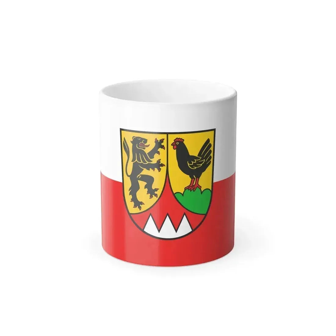 Flag of Hildburghausen Germany - Color Changing Coffee Mug 11oz - Go Mug Yourself