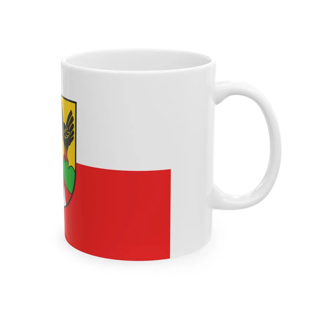 Flag of Hildburghausen Germany - White Coffee Mug-Go Mug Yourself