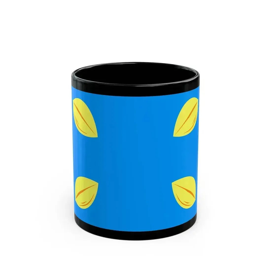 Flag of Hilversum the largest city of the Gooi area Netherlands - Black Coffee Mug 11oz - Go Mug Yourself