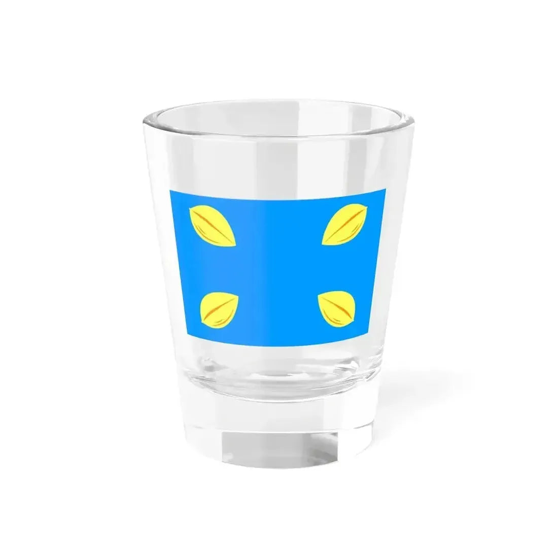Flag of Hilversum the largest city of the Gooi area Netherlands - Shot Glass 1.5oz 1.5oz - Go Mug Yourself