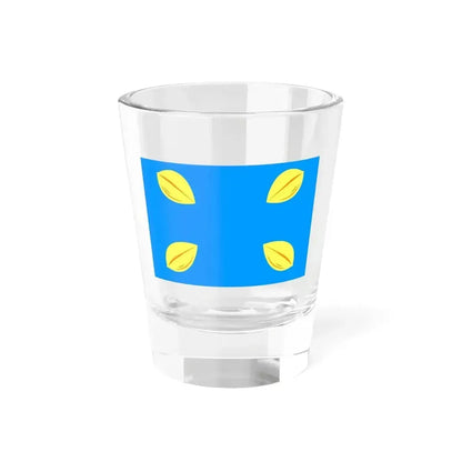 Flag of Hilversum the largest city of the Gooi area Netherlands - Shot Glass 1.5oz 1.5oz - Go Mug Yourself