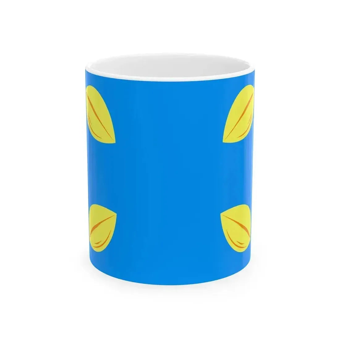 Flag of Hilversum the largest city of the Gooi area Netherlands - White Coffee Mug 11oz - Go Mug Yourself