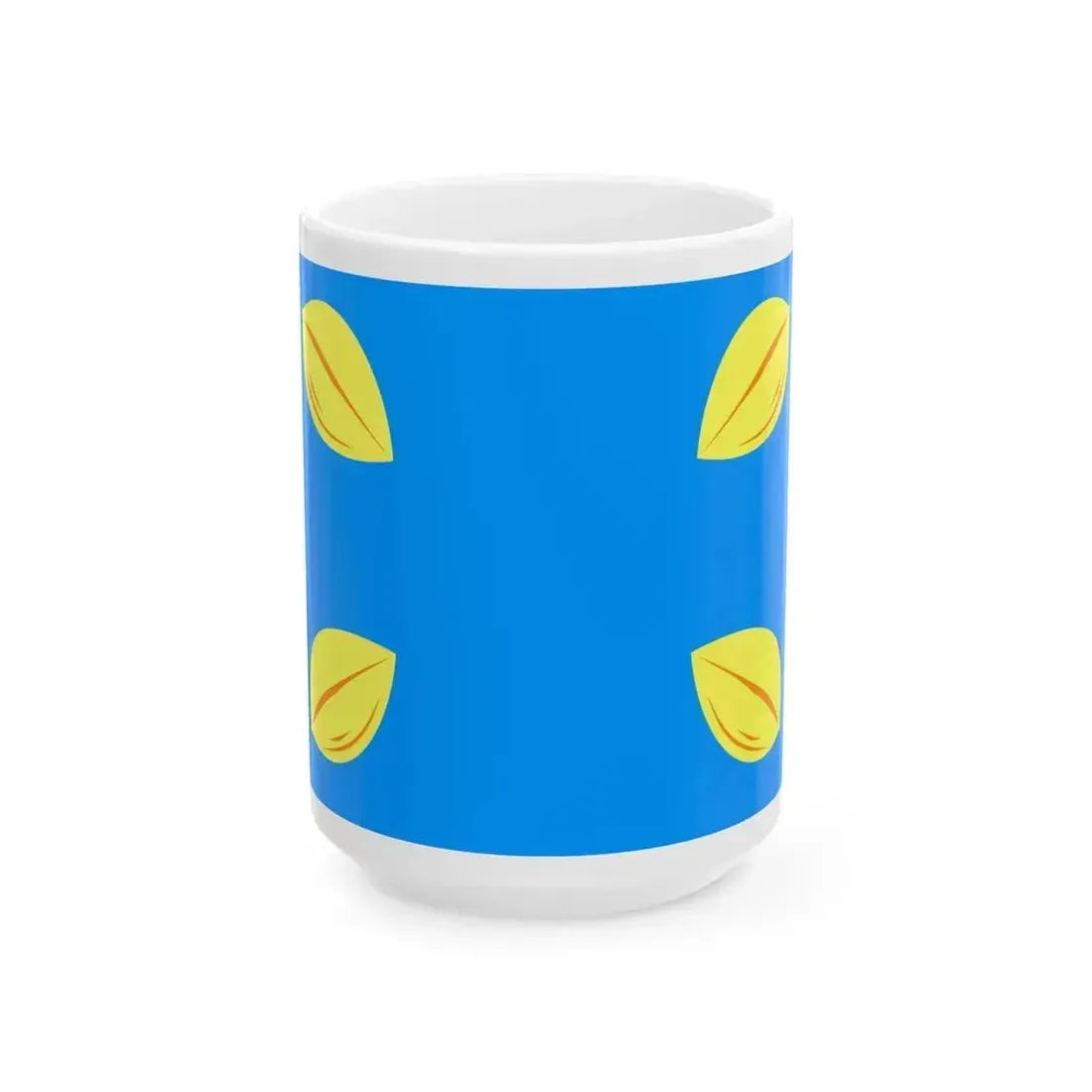 Flag of Hilversum the largest city of the Gooi area Netherlands - White Coffee Mug 15oz - Go Mug Yourself