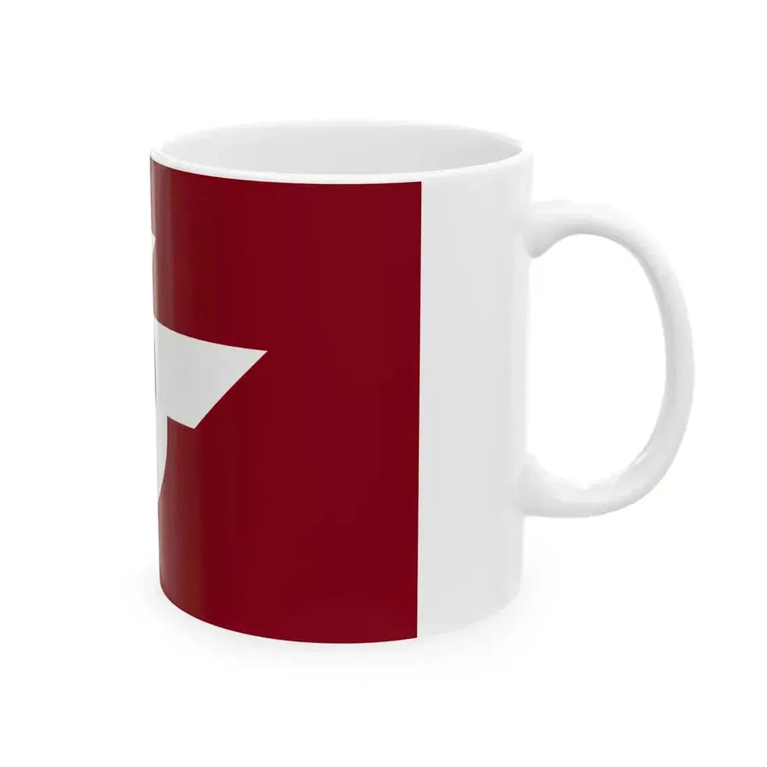 Flag of Himedo Kumamoto 1979-2004 (Japan) White Coffee Mug - Go Mug Yourself