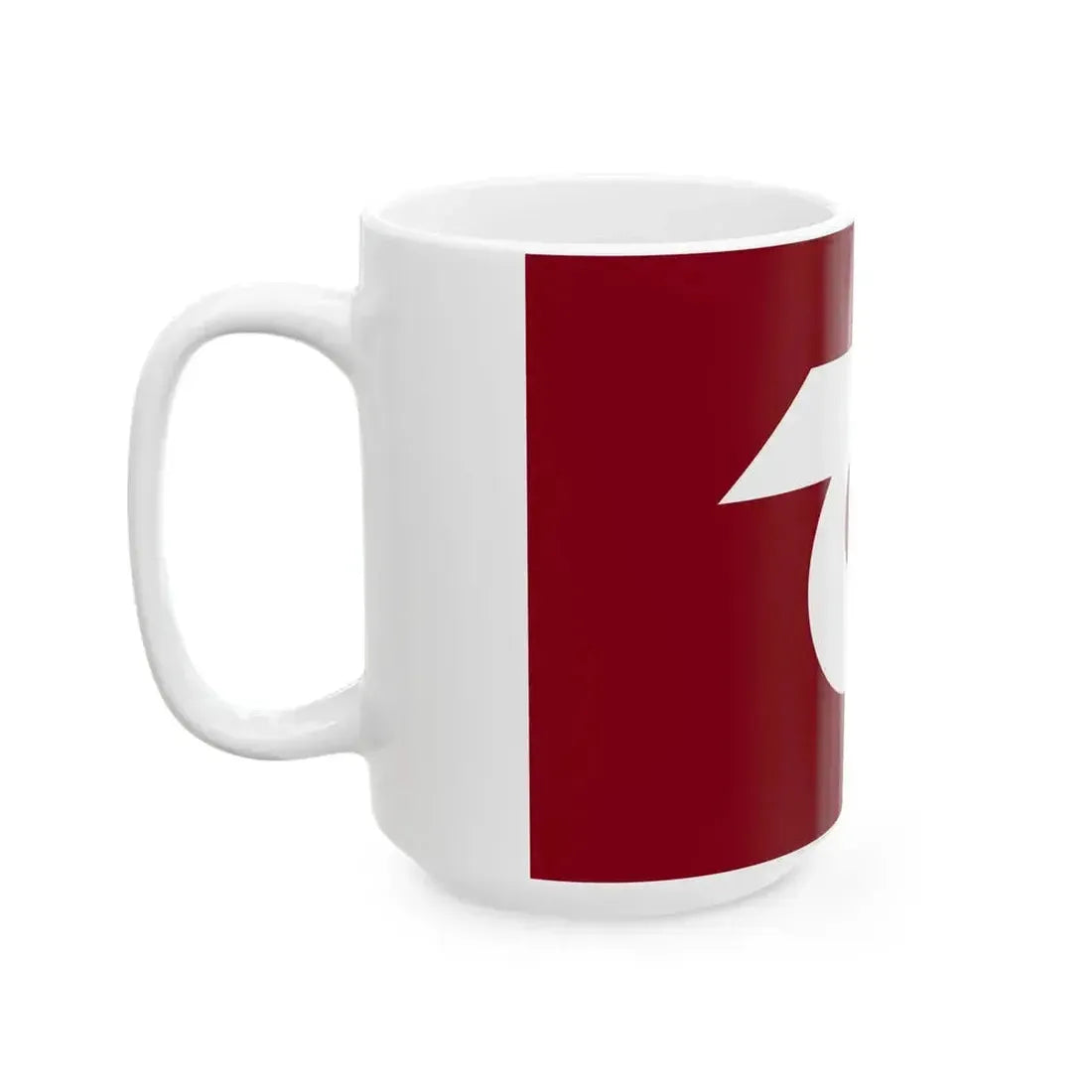 Flag of Himedo Kumamoto 1979-2004 (Japan) White Coffee Mug - Go Mug Yourself