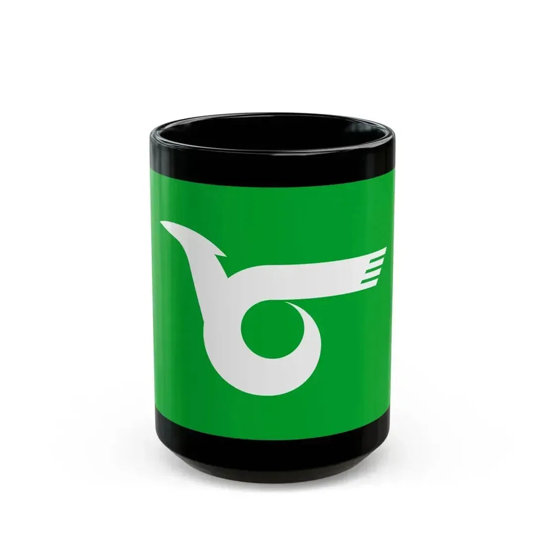 Flag of Himeji Hyogo Japan - Black Coffee Mug 15oz - Go Mug Yourself