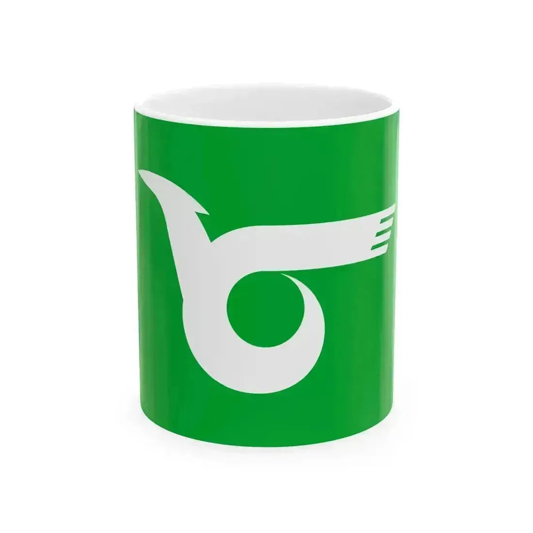 Flag of Himeji Hyogo (Japan) White Coffee Mug 11oz - Go Mug Yourself