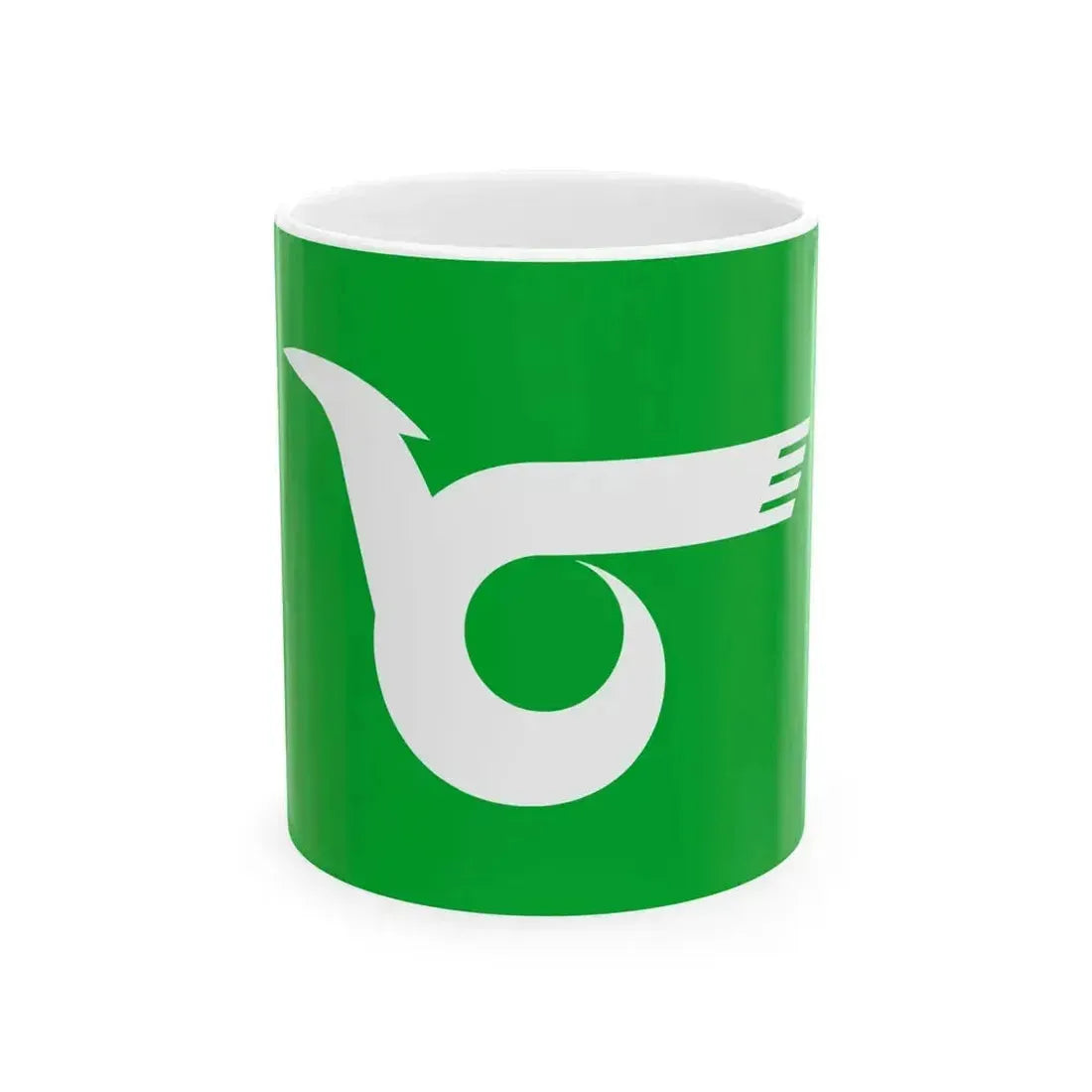 Flag of Himeji Hyogo Japan - White Coffee Mug 11oz - Go Mug Yourself