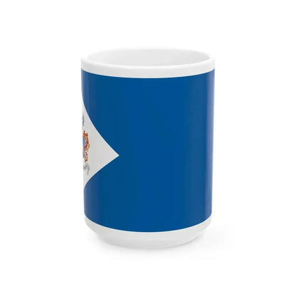 Flag of Himeshaza (Hungary) White Coffee Mug 15oz - Go Mug Yourself