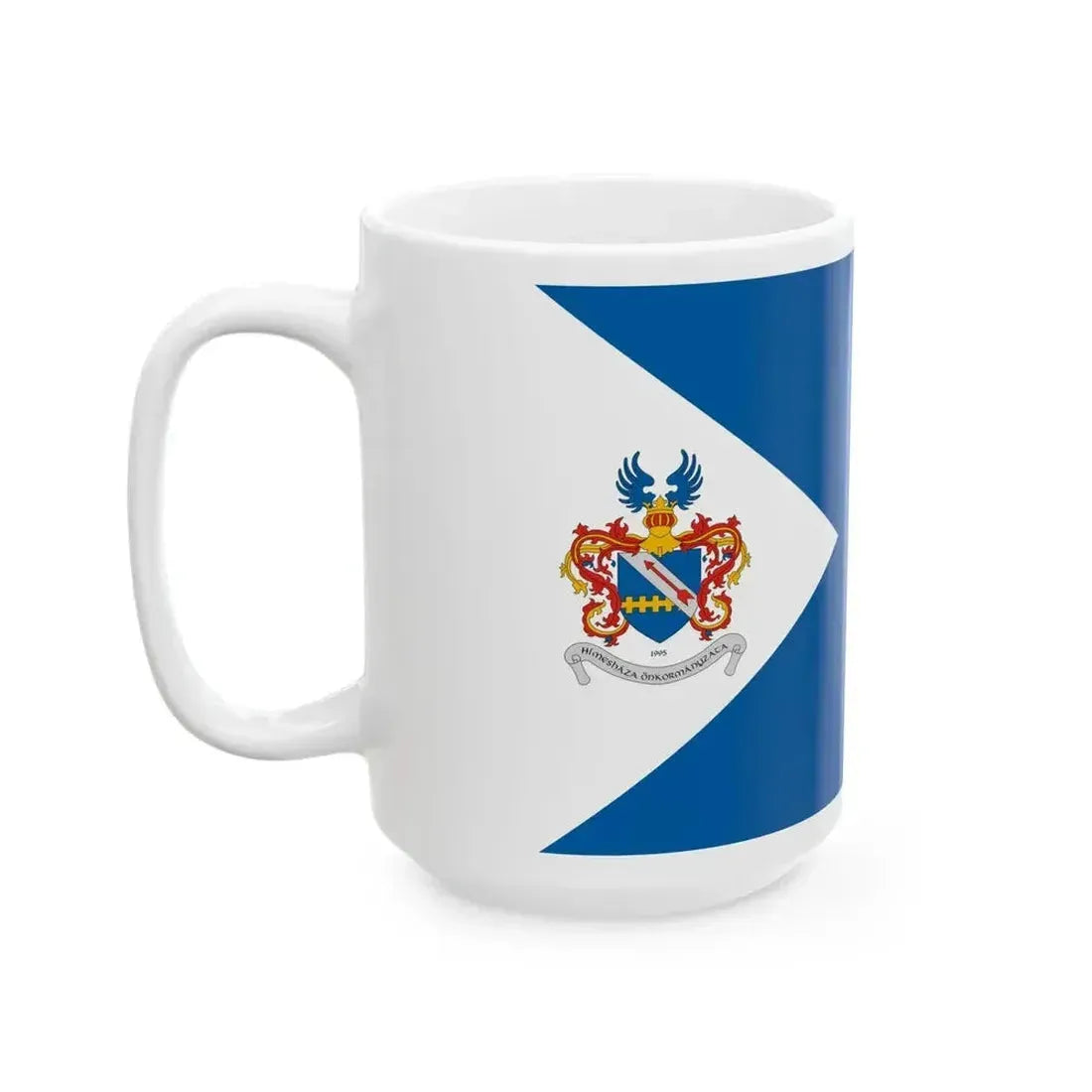 Flag of Himeshaza (Hungary) White Coffee Mug - Go Mug Yourself
