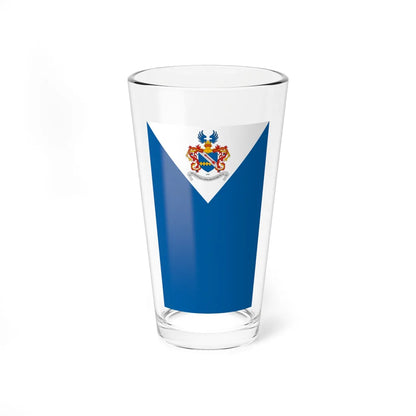 Flag of Himeshaza vertical (Hungary) Pint Glass 16oz 16oz - Go Mug Yourself