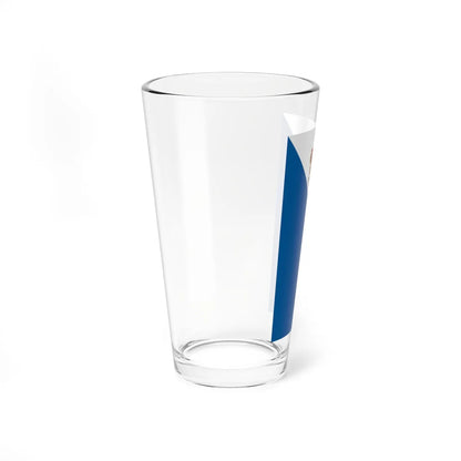 Flag of Himeshaza vertical (Hungary) Pint Glass 16oz - Go Mug Yourself