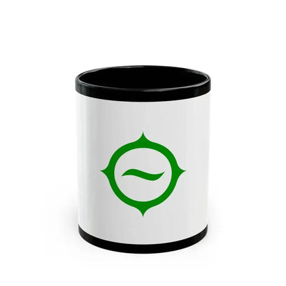 Flag of Hino Tokyo Japan - Black Coffee Mug 11oz - Go Mug Yourself