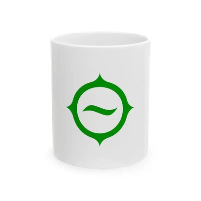 Flag of Hino Tokyo Japan - White Coffee Mug 11oz - Go Mug Yourself