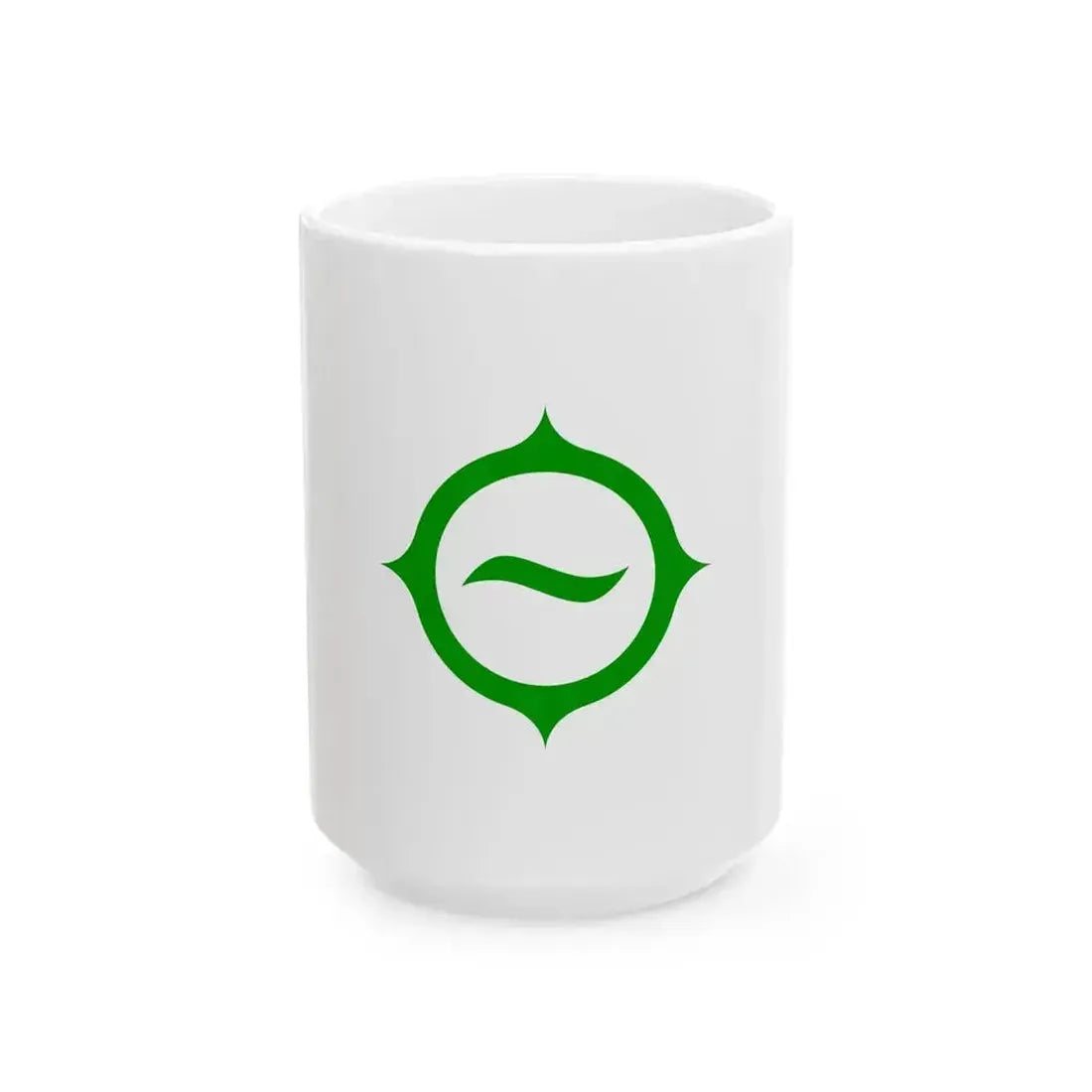 Flag of Hino Tokyo Japan - White Coffee Mug 15oz - Go Mug Yourself