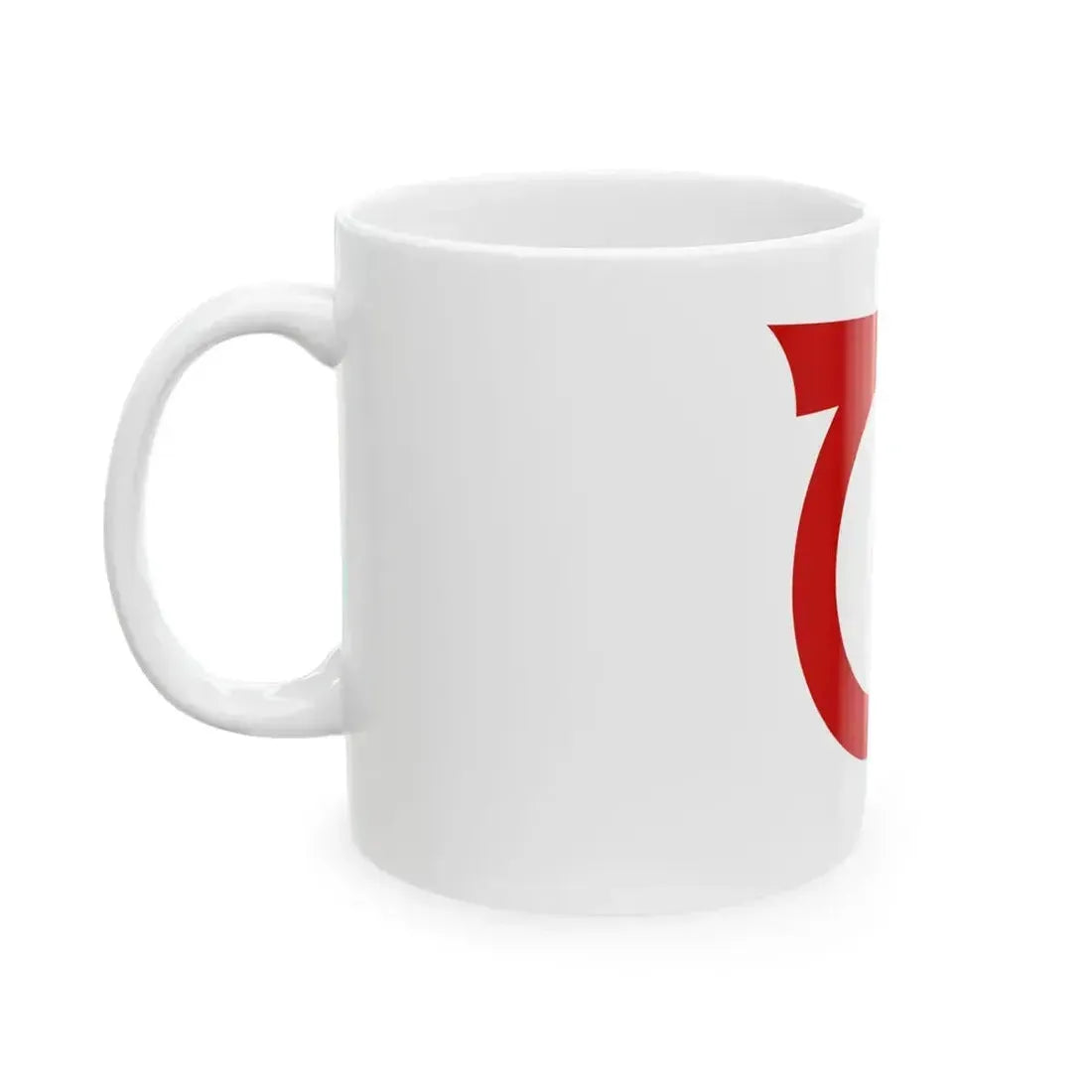 Flag of Hinoemata Fukushima (Japan) White Coffee Mug - Go Mug Yourself