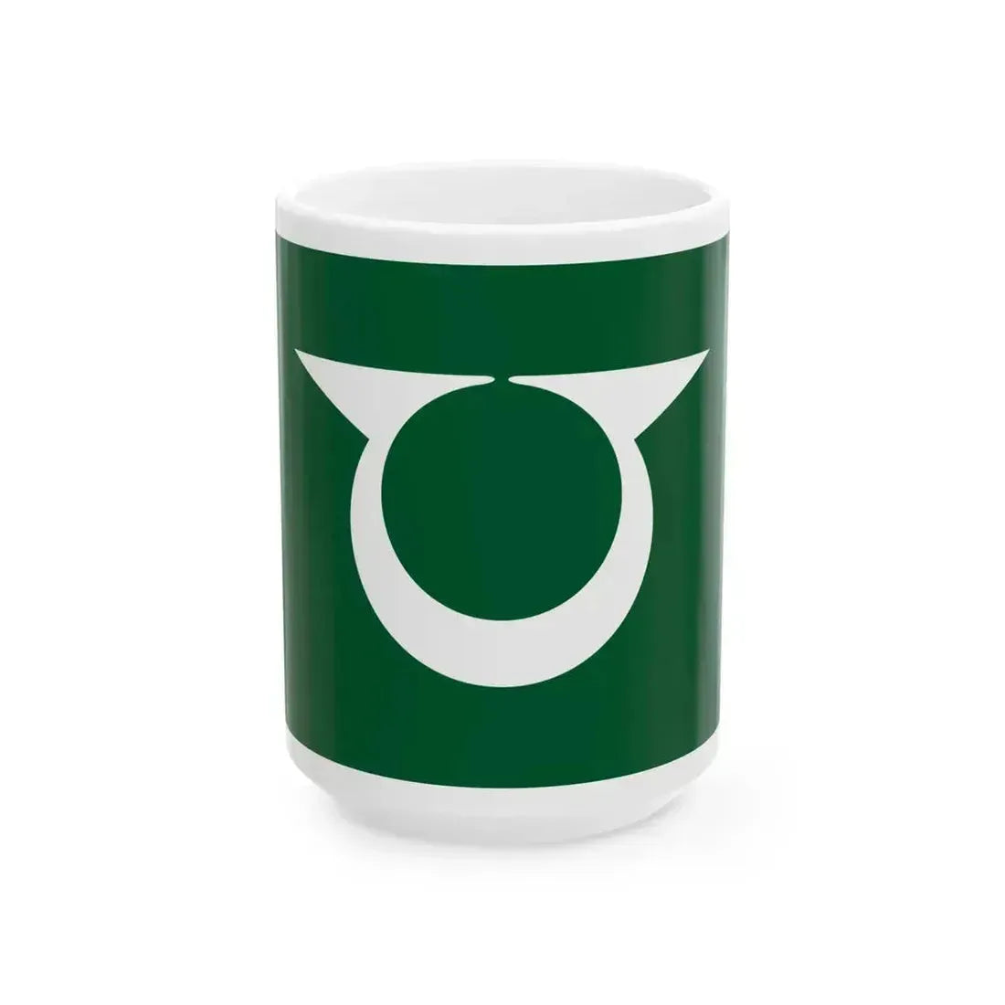 Flag of Hinohara Tokyo (Japan) White Coffee Mug 15oz - Go Mug Yourself