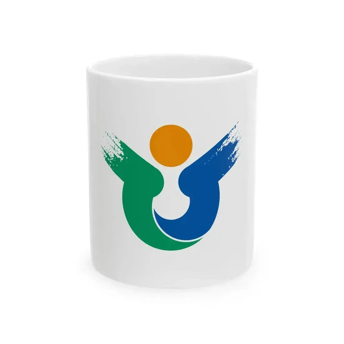 Flag of Hirado Nagasaki (Japan) White Coffee Mug 11oz - Go Mug Yourself