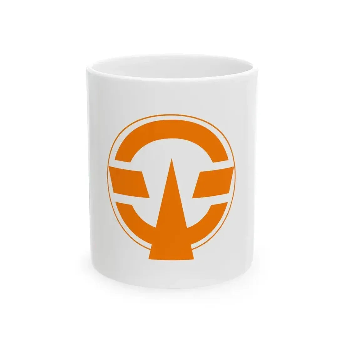 Flag of Hirao Yamaguchi (Japan) White Coffee Mug 11oz - Go Mug Yourself