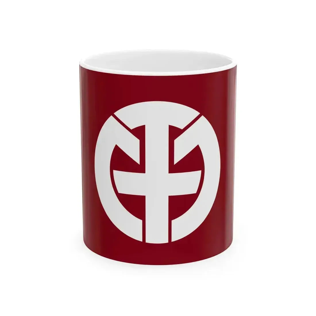 Flag of Hirata Gifu 1960-2005 (Japan) White Coffee Mug 11oz - Go Mug Yourself