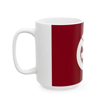 Flag of Hirata Gifu 1960-2005 (Japan) White Coffee Mug - Go Mug Yourself