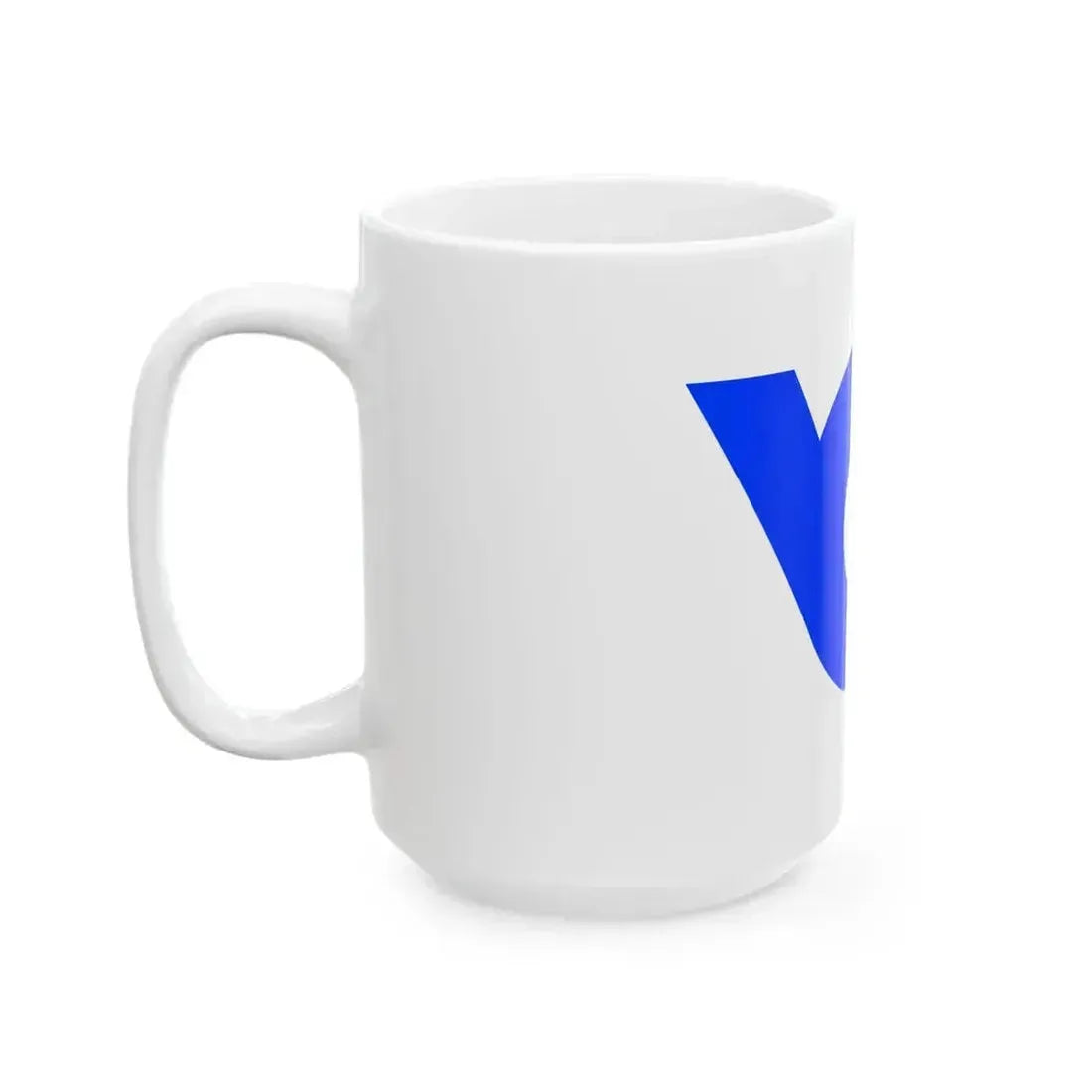 Flag of Hirokawa Fukuoka (Japan) White Coffee Mug - Go Mug Yourself