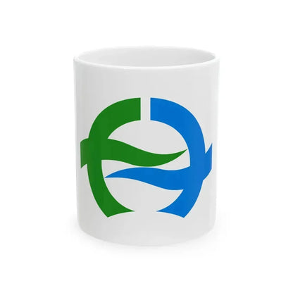 Flag of Hirono Iwate (Japan) White Coffee Mug 11oz - Go Mug Yourself
