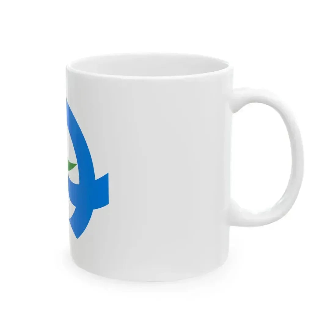 Flag of Hirono Iwate (Japan) White Coffee Mug - Go Mug Yourself