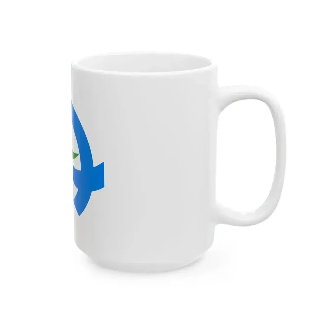 Flag of Hirono Iwate (Japan) White Coffee Mug - Go Mug Yourself