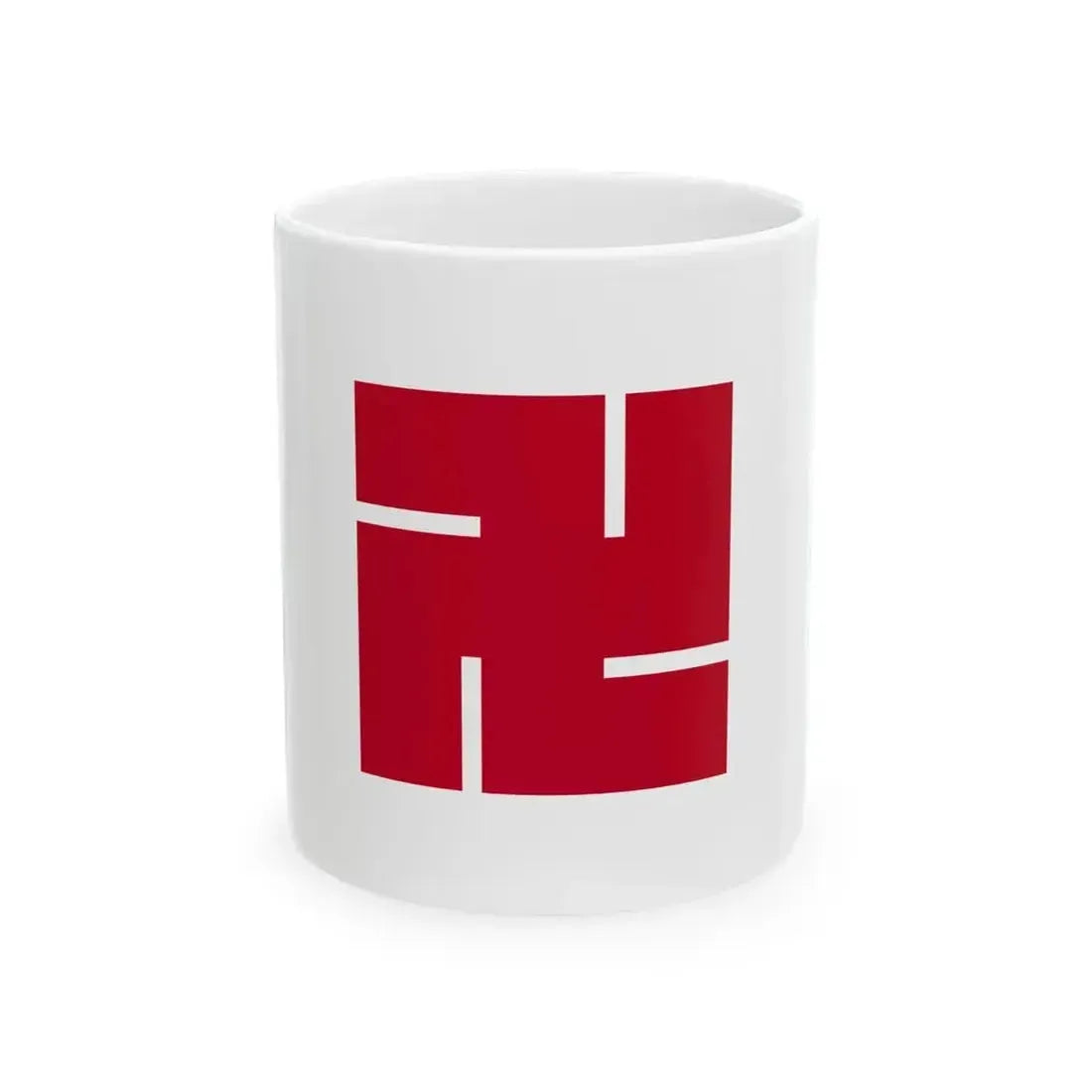 Flag of Hirosaki Aomori (Japan) White Coffee Mug 11oz - Go Mug Yourself