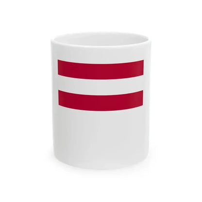Flag of Hiroshima domain (Japan) White Coffee Mug 11oz - Go Mug Yourself