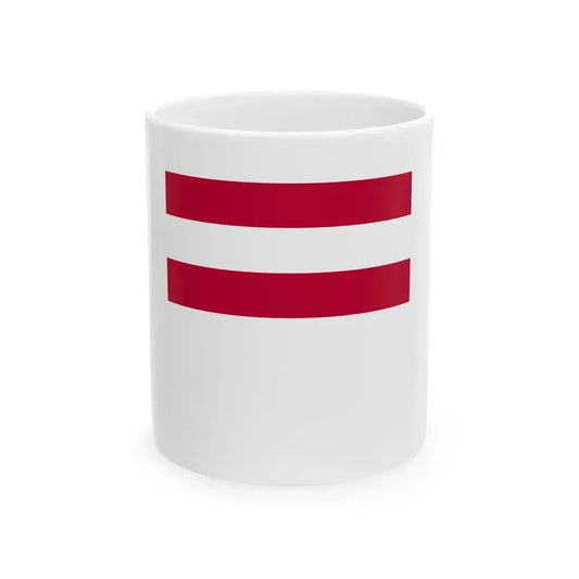 Flag of Hiroshima domain (Japan) White Coffee Mug 11oz - Go Mug Yourself