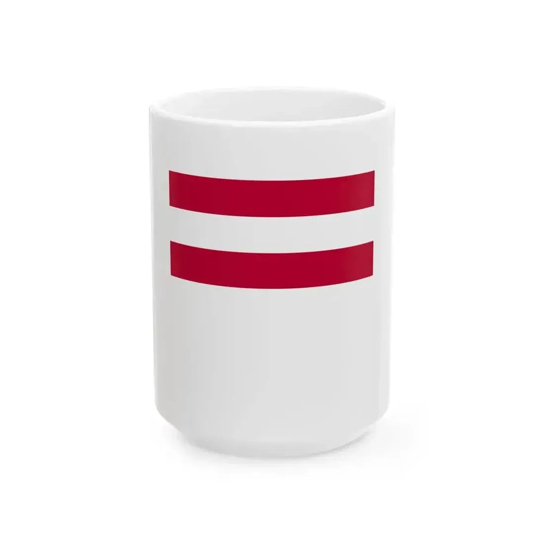 Flag of Hiroshima domain (Japan) White Coffee Mug 15oz - Go Mug Yourself