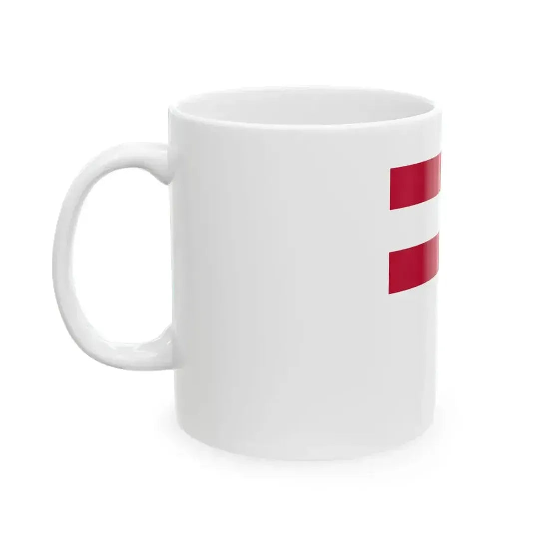 Flag of Hiroshima domain (Japan) White Coffee Mug - Go Mug Yourself