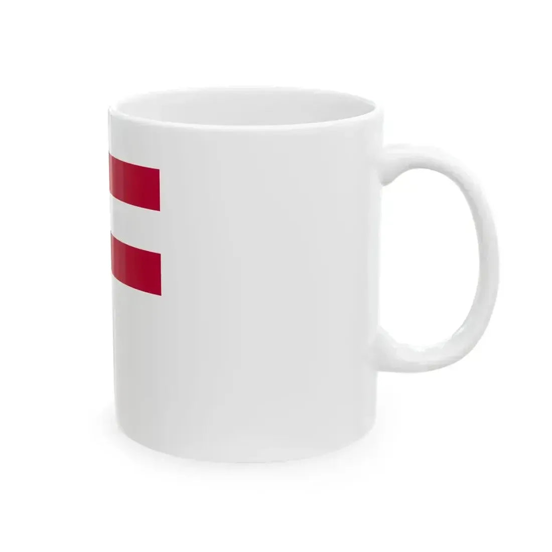 Flag of Hiroshima domain (Japan) White Coffee Mug - Go Mug Yourself