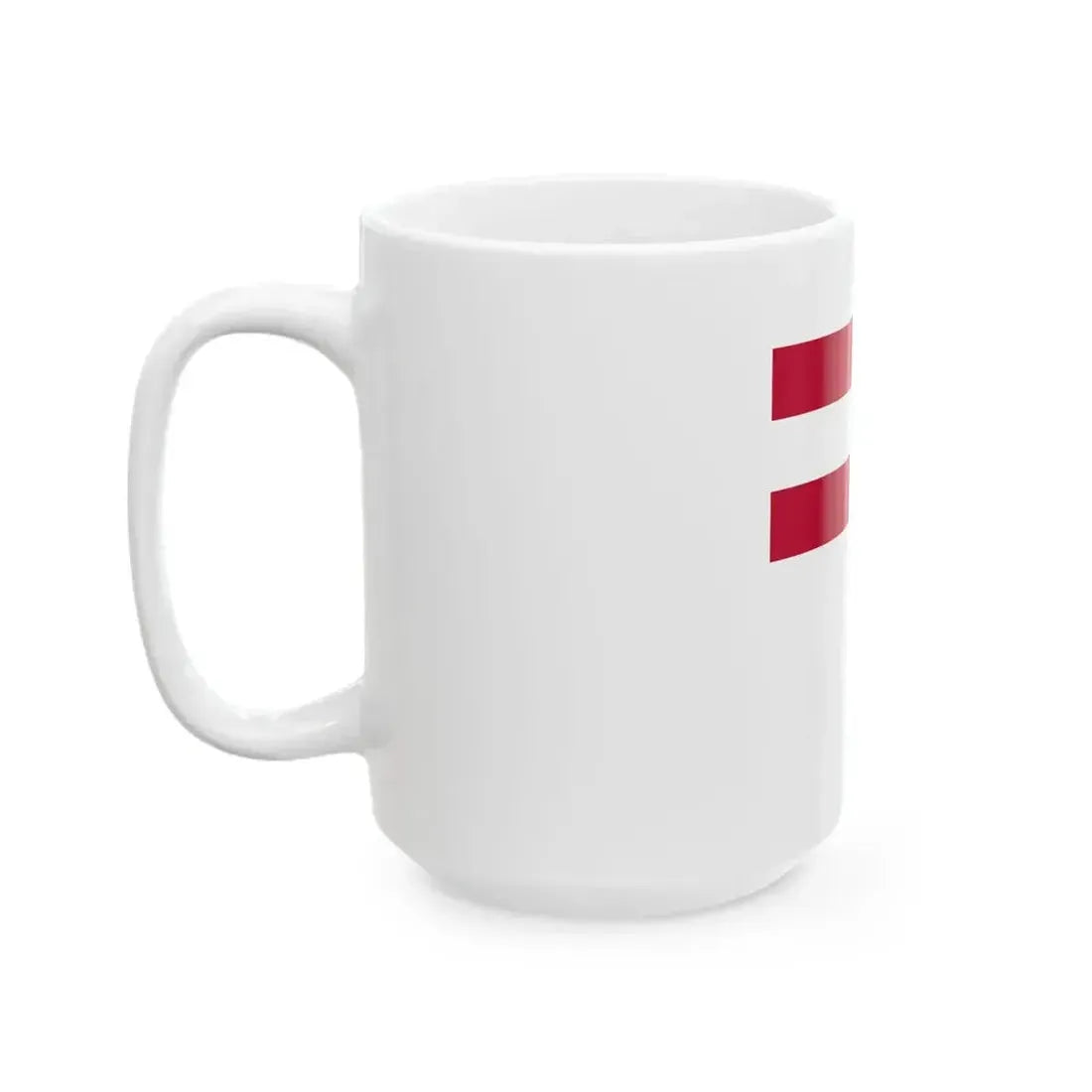 Flag of Hiroshima domain (Japan) White Coffee Mug - Go Mug Yourself