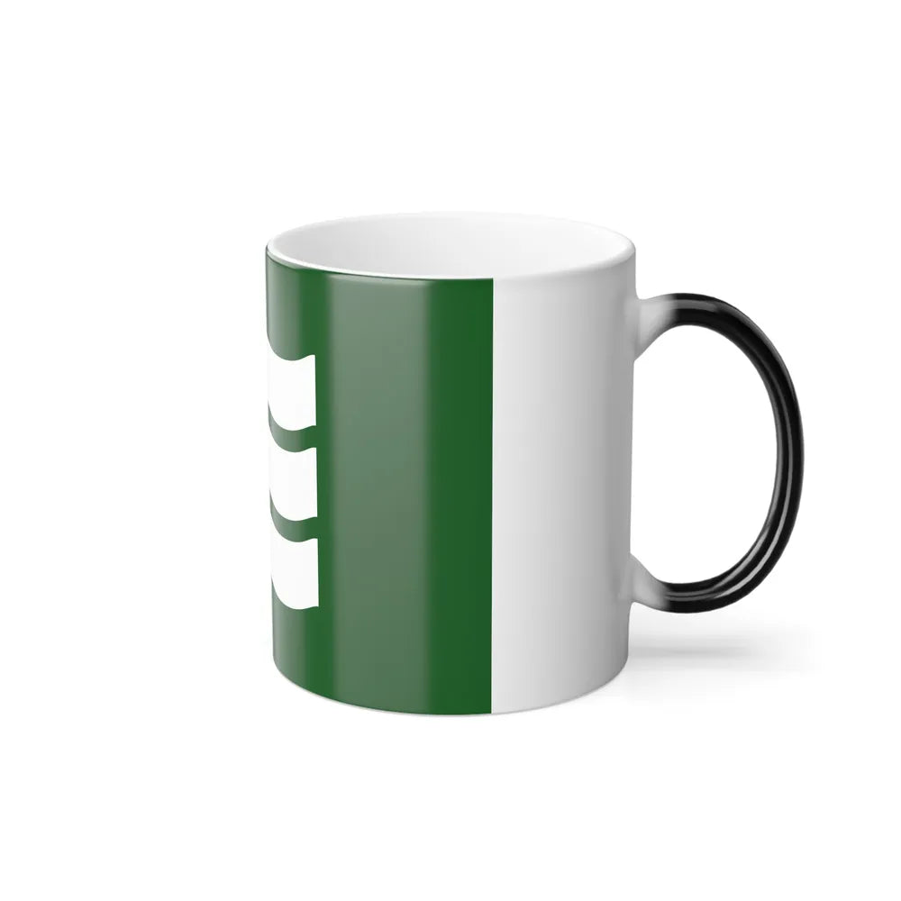 Flag of Hiroshima Hiroshima Japan - Color Changing Coffee Mug-Go Mug Yourself