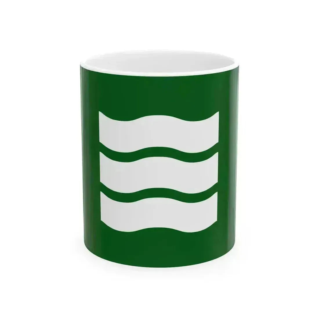 Flag of Hiroshima Hiroshima (Japan) White Coffee Mug 11oz - Go Mug Yourself
