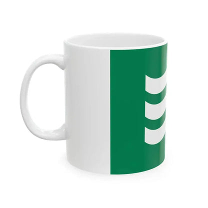 Flag of Hiroshima Hiroshima variant (Japan) White Coffee Mug - Go Mug Yourself