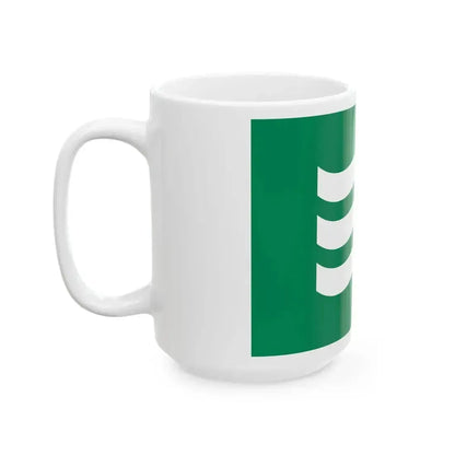 Flag of Hiroshima Hiroshima variant (Japan) White Coffee Mug - Go Mug Yourself