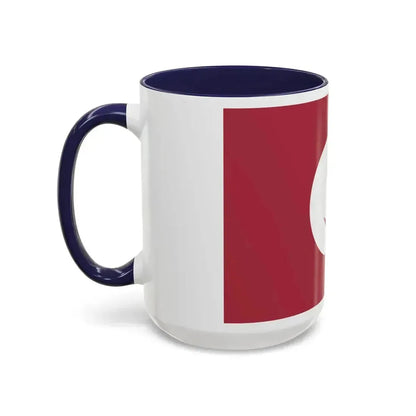 Flag of Hiroshima Prefecture Japan - Accent Coffee Mug - Go Mug Yourself