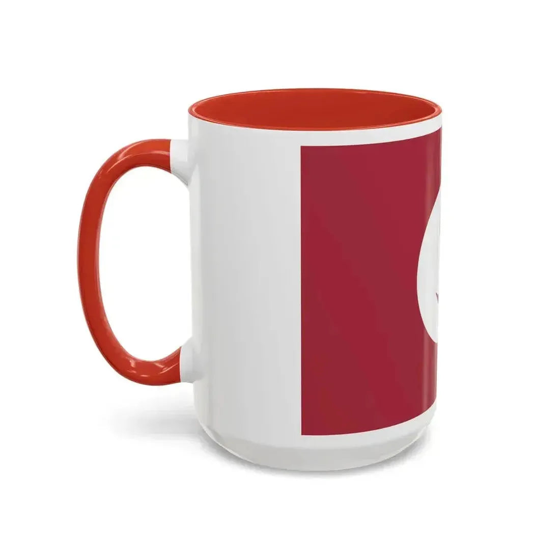 Flag of Hiroshima Prefecture Japan - Accent Coffee Mug - Go Mug Yourself