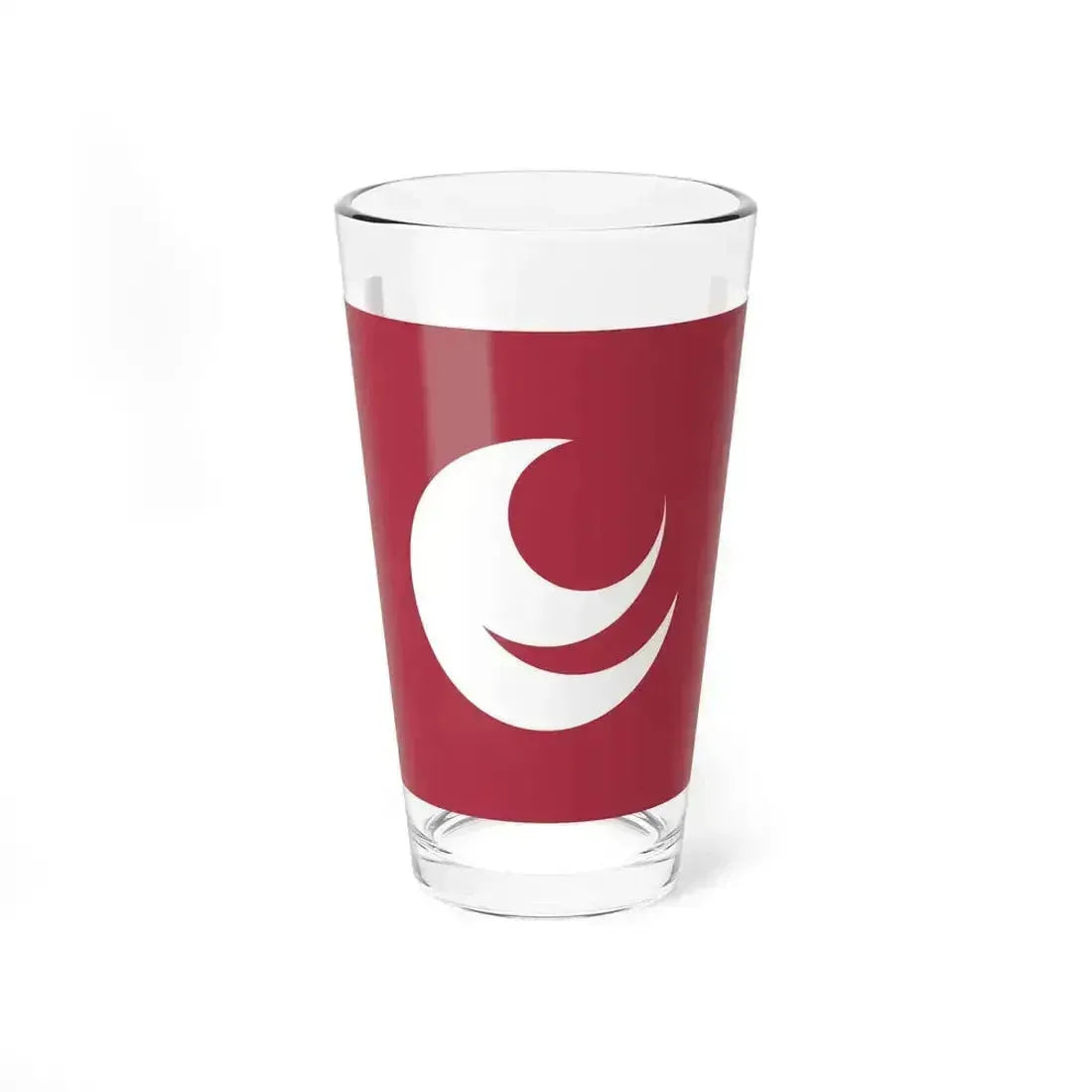Flag of Hiroshima Prefecture Japan - Pint Glass 16oz 16oz - Go Mug Yourself