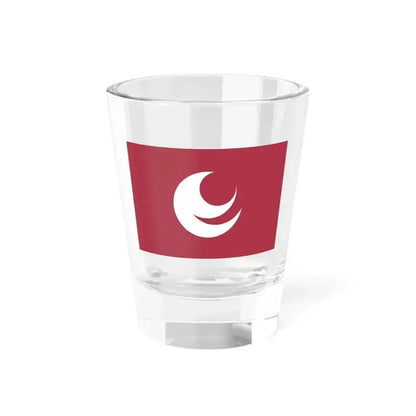 Flag of Hiroshima Prefecture Japan - Shot Glass 1.5oz - Go Mug Yourself