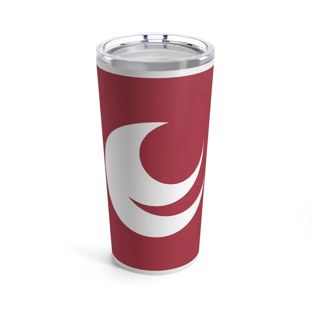 Flag of Hiroshima Prefecture Japan - Tumbler 20oz 20oz - Go Mug Yourself