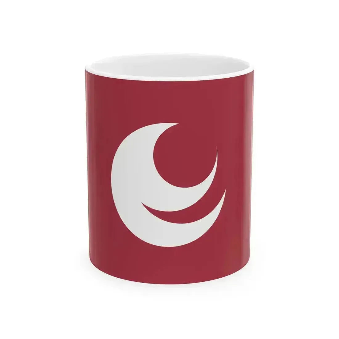 Flag of Hiroshima Prefecture (Japan) White Coffee Mug 11oz - Go Mug Yourself