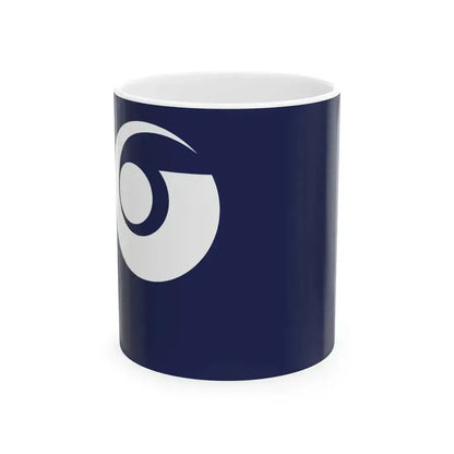 Flag of Hisayama Fukuoka (Japan) White Coffee Mug 11oz - Go Mug Yourself
