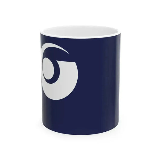 Flag of Hisayama Fukuoka (Japan) White Coffee Mug 11oz - Go Mug Yourself